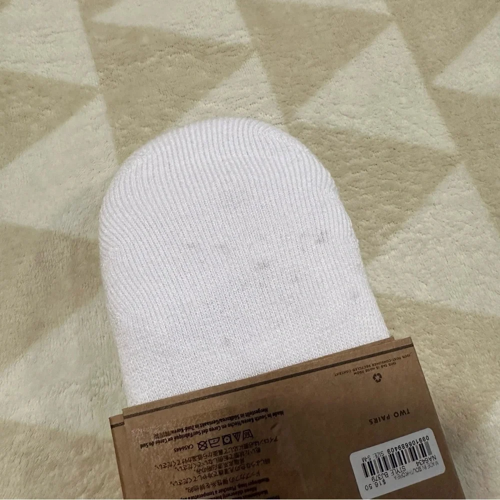 J crew no show socks for men ivory white
